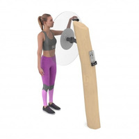 Attrezzo Per Ginnastica All'Aperto Fitness Tai-Chi Wheel In Robinia - 2