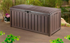 BAULE IN RESINA GLEN 123x53,5x57H cm - 2