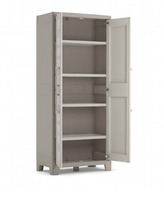 ARMADIO ALTO IN POLIPROPILENE 4 RIPIANI REGOLABILI 65X45X182 H MODELLO EXCE - 2