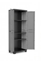 ARMADIO ALTO IN PLASTICA 3 RIPIANI REGOLABILI 68x39x173h MODELLO OLIT - 2