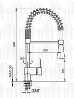 Miscelatore Sinko Monocomando da Cucina - 2