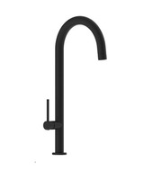 Miscelatore Doppo Monocomando da Cucina Finitura Cromo/Nero - 2