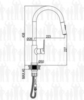Miscelatore Spack Monocomando da Cucina - 2
