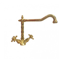 Miscelatore da cucina bicomando  Nostalgia Barocco 27OR570B oro