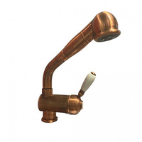 Miscelatore da cucina doccetta estraibile CUCINA 64RA566ANT rame antico