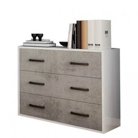 Comò 3 cassetti 91x45x81H cemento