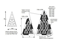Isola di Traffico in Gomma Riciclata composta da Moduli Componibili Eco-sostenibili con Blocchetti i - 3
