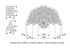 Rotatoria componibile 'Mosaico' in Gomma Riciclata composta da Moduli Componibili Eco-sostenibili a  - 4
