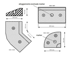 Cordolo 'Maxi' Multifunzione Costituiti da Elementi Componiibili in Gomma - 2