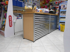 Bancone Vendita Completo Italfrom L 320 cm , H 105 cm , Larghezza Top 60 cm - 3