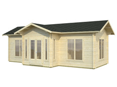 Chalet - Casa in Legno d' Abete Nordico(70mm) - cm 820x520 cm - ITALFROM104 - 4