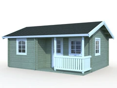 Chalet - Casa in Legno d' Abete Nordico(70mm) - cm 620x470 cm - ITALFROM106 - 5