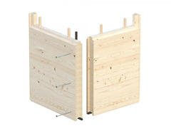 Chalet - Casa in Legno d' Abete Nordico(56mm) - cm 300x290 cm - ITALFROM 441 - 3