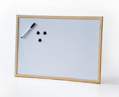 Conf. 3 Pz Lavagnette Magnetiche Riscrivibili Varie Misure