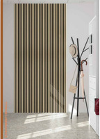 1 PZ - RIVESTIMENTO MURALE FONOASSORBENTE FLEX 60X275 CM ROVERE MIELE