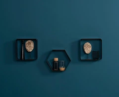 Conf. 3 Pz Mensola Esagono 296x333x123mm Vari Colori - 2