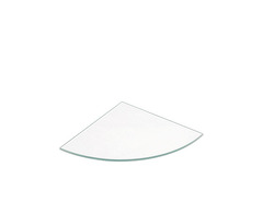 Conf. 3 Pz Mensola Vetro Trasparente Varie Misure - 4