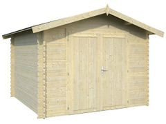 Casetta da Giardino in Legno d'Abete Nordico(28mm) - 295X295cm - Pavimento Escluso - ITALFROM01 - 2