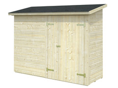 Annesso Casetta Addossata in Legno d' Abete Nordico(16mm) - cm 234X95 cm - ITALFROM112 - 3