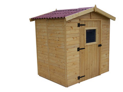 Casetta da Giardino Eden 1616 in Legno Massello non Trattato - cm 160x160cm - ITALFROM 419