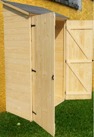 Casetta da Giardino Eden 1206 in Legno Massello non Trattato - cm 120x60cm - ITALFROM 427 - 3