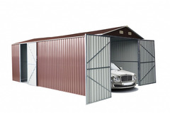Casetta Box Auto Garage Ricovero Attrezzi Rimessa Ripostiglio 5 X 3 m - 2