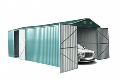 Casetta Box Auto Garage Ricovero Attrezzi Rimessa Ripostiglio 5 X 3 m - 4