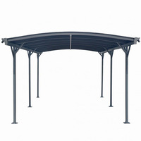 .Carport/Tettoia per Automobili in Alluminio CP8 - cm 576X300cm - ITALFROMGIARD202 - 3