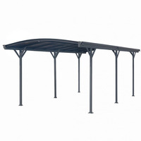 .Carport/Tettoia per Automobili in Alluminio CP8 - cm 576X300cm - ITALFROMGIARD202 - 5