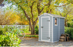 CASETTA RIPOSTIGLIO MAN IN RESINA 130x192x198H cm - 2