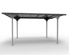 Carport/Tettoia in Alluminio e Policarbonato  - cm 500 X 294cm - 4