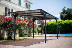 Carport/Tettoia in Alluminio e Policarbonato  - cm 500 X 294cm - 5