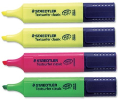EVIDENZIATORI STAEDTLER CLASSIC TEXTSURFER364 CONF. 10 PEZZI