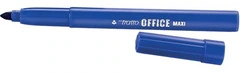 PENNARELLI - TRATTO OFFICE MAXI -  PUNTA  FIBRA DOPPIA  4 mm - Conf. 12 pz - 2