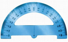 GONIOMETRI ANTILUCE 180° CWR - DIAMETRO 13cm  - CONF. 24 pz