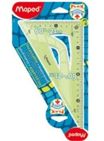 SQUADRETTE MAPED  FLEX  60°  32 CM - CONF. 10 pz