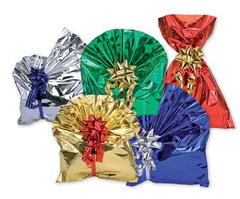 BUSTE REGALO - cm 15X25 - TINTA UNITA METALLIZZATE - conf. 50 pz