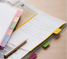 INDICIZZATORI NOTES PAGINE ADESIVI  STICK'N  - mm 100X150 - 60 FOGLI - COLORI NEON - ASSORTITI - 3