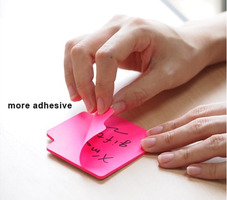 INDICIZZATORI NOTES PAGINE ADESIVI  STICK'N  - mm 70X70 - 50 FOGLI - COLORE NEON - ROSA - 3