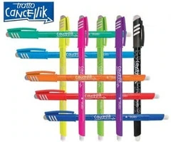 PENNE A SFERA CANCELLABILI TRATTO CANCELLIK -  Conf. 12 pz.