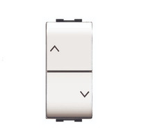 DOPPIO PULSANTE PER TAPPARELLA Nero/Grigio/Bianco - 3