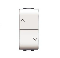 DOPPIO PULSANTE PER TAPPARELLA Nero/Grigio/Bianco - 3
