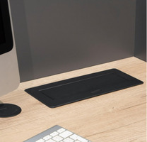 Multipresa per scrivania Nero-Bianco - Grigio - 5