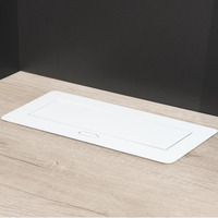 Multipresa Per Scrivania Nero-Bianco-Grigio - 4