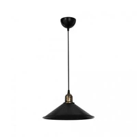 Lampada a sospensione Maya nera conf 15 pz