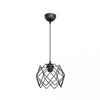 Lampada a sospensione Koza  gabbia nero