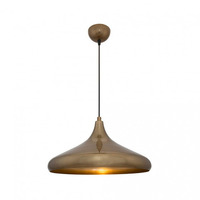 Lampada a sospensione Navada metallo bronzo