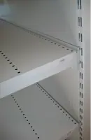 z MODULO CONTINUATIVO Scaffale murale L133, H200 ,Prof.base e 1 ripiano 50cm +3 ripiani da 40cm - 4