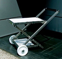 Carrello Portavivanda in Acciaio Inox con Piano in PVC - 2