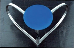 SGABELLO A CUORE ACCIAIO INOX